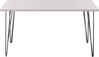 OEM Mesa Fisk 138 X 80 Cm Para Cocina, Sal&oacute;n, Comedor Gris