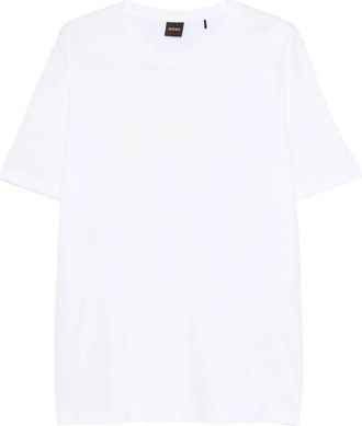 HUGO BOSS Logo-print Crew-neck T-shirt