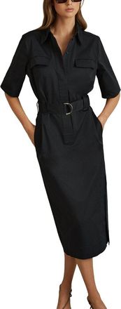 Reiss Aimie Short Sleeve Shirtdress