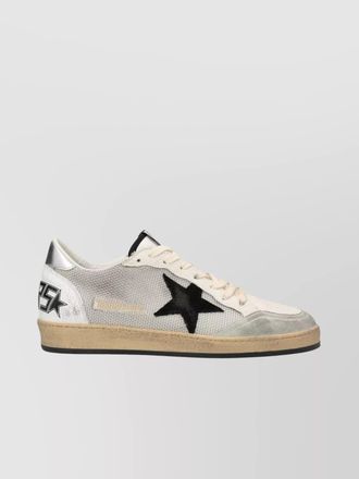 Golden Goose mesh star perforated sneakers