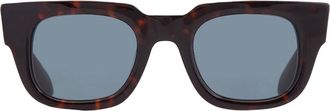 Ferragamo Ferragamo Blue Rectangular Mens Sunglasses SF2106S 242 49
