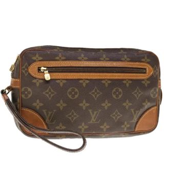Louis Vuitton Pre-owned Canvas clutches - Dames - Pre-owned - Bruin - Maat: ONE Size Leer