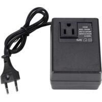 OEM Adaptador De Enchufe Europeo, Adaptador De Enchufe De Viaje, Negro, 300 W Ca, Convertidor De Voltaje, Adaptador De Enchufe Europeo (ue) - Crezuo