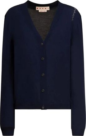 Marni Dames, Truien, Blauw, Maat: XS