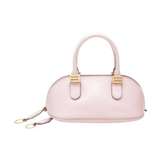 Balenciaga Bowling Mini Bag - female - Balenciaga - Handbags - Pink - ONE SIZE - Bags
