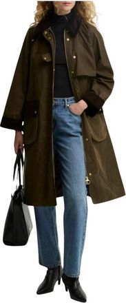 Barbour Mujer, Abrigos, Marr&oacute;n, Talla: S