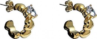 Chiara Ferragni Womens J19AVT14 Ladies Earrings - Gold - One Size