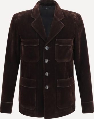 Tom Ford Giacca Blazer in misto cotone Man 48