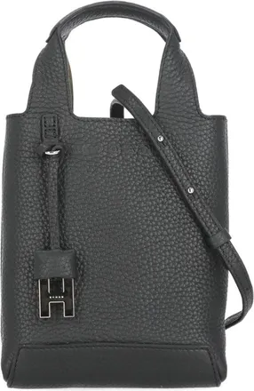 Hogan Compact Pebbled Leather Shopping Mini Bag