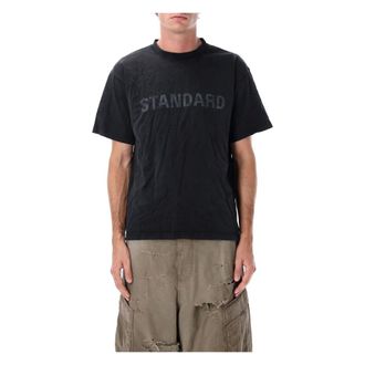 Balenciaga T-Shirts, male, Black, Size: M Standard T-Shirt