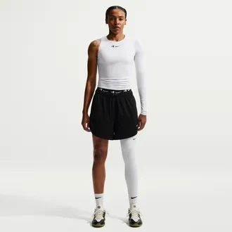 Nike Womens Aja Wilson Dri-FIT 4 Basketball Shorts in Black | II4213-010