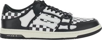 Amiri BlackWhite Checkered Sneakers