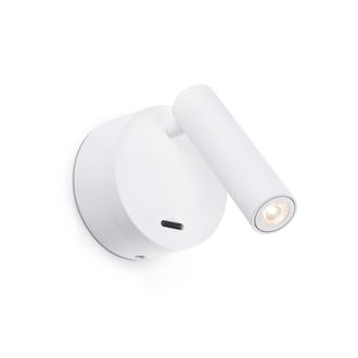 Faro Barcelona Boc Aplique Lector Blanco