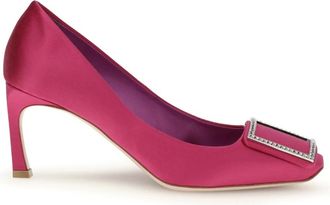 Roger Vivier Zapatos de Sal&oacute;n Trompette de Sat&eacute;n - Shoes - Mujer - Rosa - 38 1/2 EU