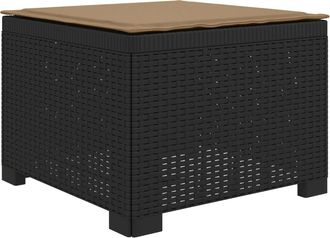 vidaXL Sill&oacute;n Individual De Jard&iacute;n Con Coj&iacute;n Apariencia De Ratan Pp Vidaxl