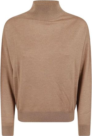 PESERICO Jersey de punto - Knitwear - Mujer - Beige - XL