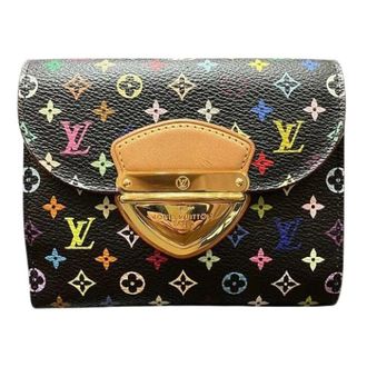 Louis Vuitton Pre-owned Wallets, female, Multicolor, Size: ONE SIZE Pre-owned Canvas Wallet