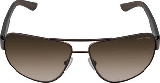 A|X Armani Exchange Smoke Gradient Navigator Mens Sunglasses AX2012S 605813 62