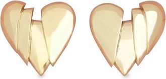 Amina Muaddi Orecchini Heartbreaker - Oro