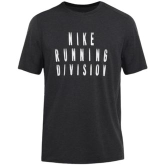 Nike Dri-fit 365 Running Division T-shirt Voor Heren, Zwart