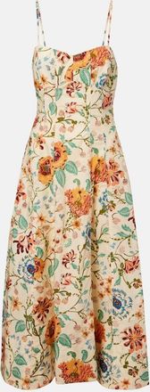Ulla Johnson Fiora floral cotton midi dress