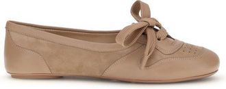 Gianvito Rossi Multicolor Calf Leather Bos Taurus Ballet Womens Flats