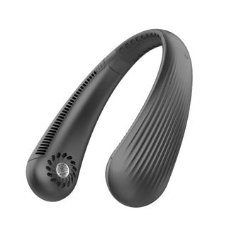 OEM Ventilador De Cuello Port&aacute;til, Usb, 3000 Mah, Sin Aspas, Silencioso, Personal, Recargable, Con 3 Velocidades, Para Oficina, Hogar Y Viajes (negro)