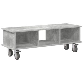 vidaXL Soporte De Tv Gris Concreto 100 X 35 X 35 Cm Vidaxl