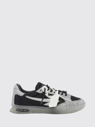 Off-white Sneakers basse End of Play in camoscio e nylon con targhetta logo applicata