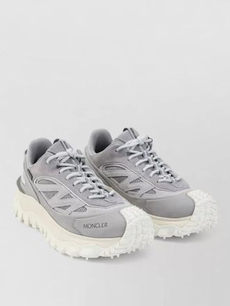 Moncler leather low-top sneakers