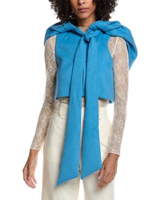 Valentino Wool & Angora-Blend Gilet