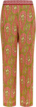 Etro Pantaloni Etro Fogliame Paisley