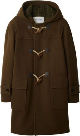 Burberry Toggle-Fastening Duffle Coat, Brand Size 48 ( US Size 38 )