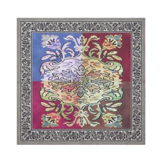Pierre-Louis Mascia Silky Scarves, female, Multicolor, Size: ONE SIZE Cialda Bandana Scarf
