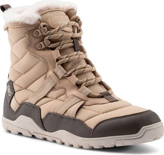 Xero Shoes Alpine Faux-Fur Trim Boot in Irish Cream at Nordstrom, Size 11.5