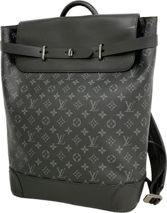 Louis Vuitton Black Backpack (Pre-Owned)