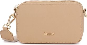 Kazar Lumi Bag - Dames - Schoudertassen - Beige - ONE Size - Leer - Tassen