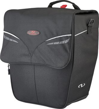 Norco Ohio Lenkertasche Fürs Fahrrad – 5,5 Liter, Wasserabweisend, Mit KLICKfix Adapter (Schwarz)