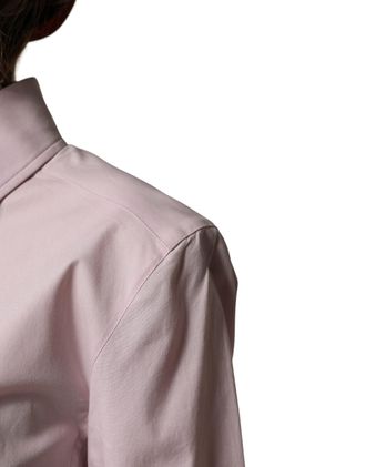 Dolce & Gabbana Cotton Button-Front Shirt - Pink