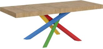 Itamoby Itamoby - Tavolo da pranzo Allungabile - volantis premium - Telaio: 4/B - Colore: Quercia Natura - Dimensioni: 160x90/264
