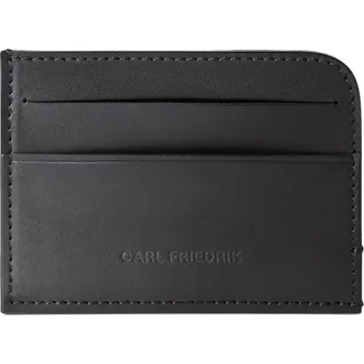Carl Friedrik Hatton Cardholder in Black at Nordstrom