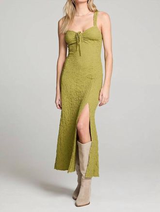 Saltwater Luxe Cannan Midi Dress In Fern