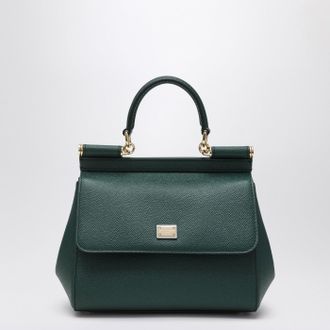 Dolce & Gabbana Sicily medium top-handle bag in green