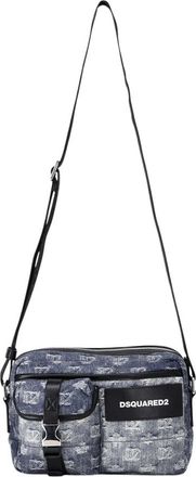 Dsquared2 Crossbody Bag - Heren - Schoudertassen - Blauw - ONE Size - Tassen