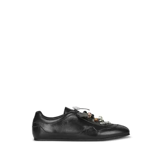 Cecilie Bahnsen Blaise Crinkle-leather Sneakers