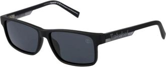 Timberland Roestvrijstalen Aviator Zonnebril - unisex - Zonnebrillen - Zwart - ONE Size - Accessoires