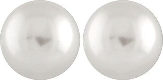 Splendid Pearls Silver 7-8Mm Pearl Earrings