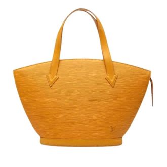 Louis Vuitton Pre-owned Saint Jacques - Dames - Pre-owned - Geel - Maat: ONE Size Zijde