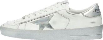 Golden Goose (WMNS) Golden Goose Stardan White Silver-Tone GWF00128-F002187-80185