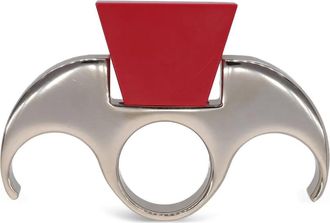 Etro Anello con design scolpito - Argento